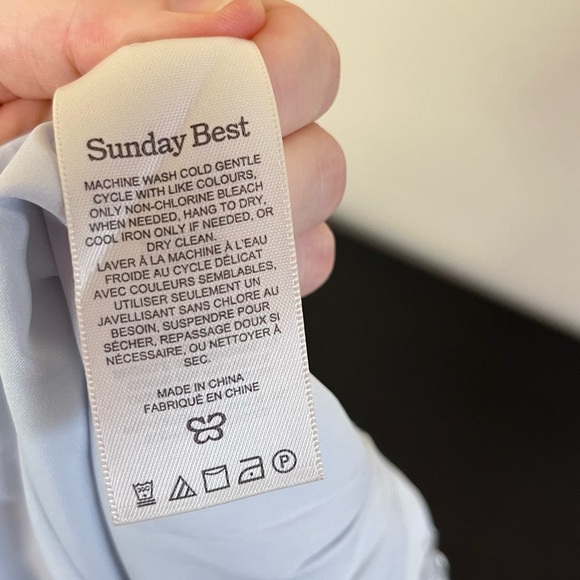 Sunday Best Tatiana Skirt - Light Ice Blue - Picture 9 of 13